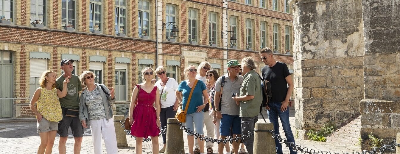 visite groupe, ville de Saint Omer