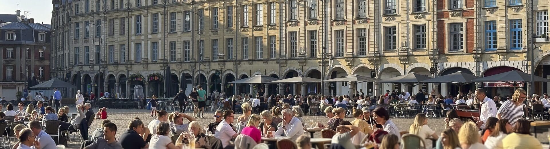 arras, les places, les terrasses